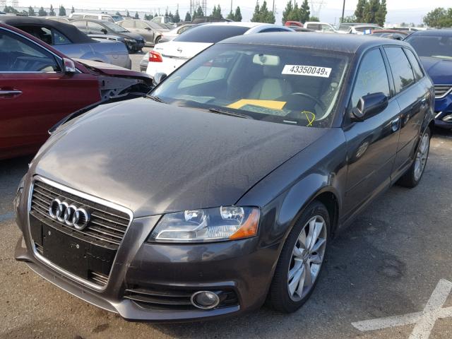 WAUBFAFM0BA105686 - 2011 AUDI A3 PREMIUM GRAY photo 2