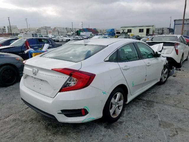 19XFC2F71HE227251 - 2017 HONDA CIVIC EX WHITE photo 4