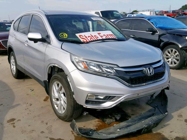 2HKRM3H75FH546612 - 2015 HONDA CR-V EXL SILVER photo 1