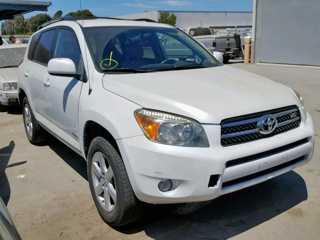 JTMBK34V475029699 - 2007 TOYOTA RAV4 LIMIT WHITE photo 1