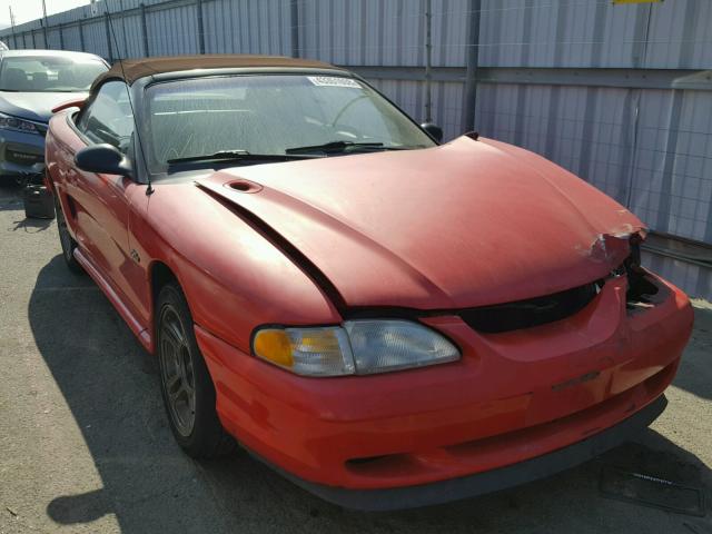 1FAFP45X0WF224304 - 1998 FORD MUSTANG GT RED photo 1