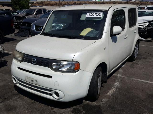 JN8AZ28R59T110017 - 2009 NISSAN CUBE BASE WHITE photo 2