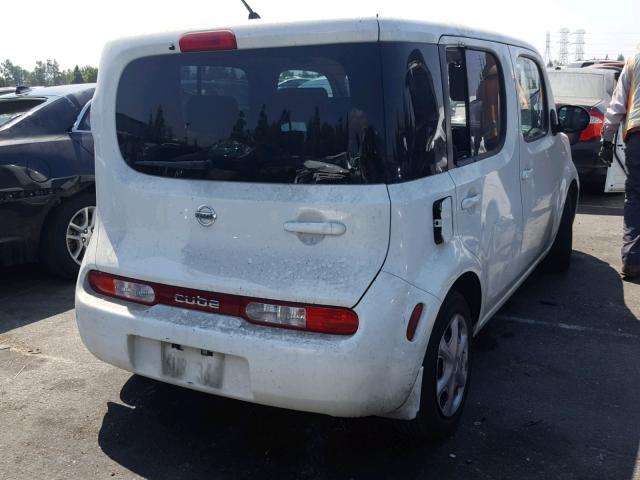 JN8AZ28R59T110017 - 2009 NISSAN CUBE BASE WHITE photo 4