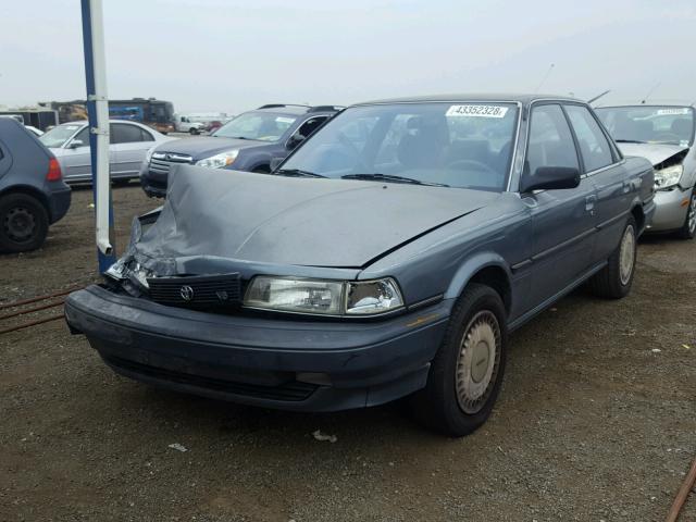 4T1VV21E2MU047120 - 1991 TOYOTA CAMRY DLX GRAY photo 2