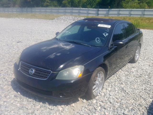 1N4BL11D16N365019 - 2006 NISSAN ALTIMA SE BLACK photo 2