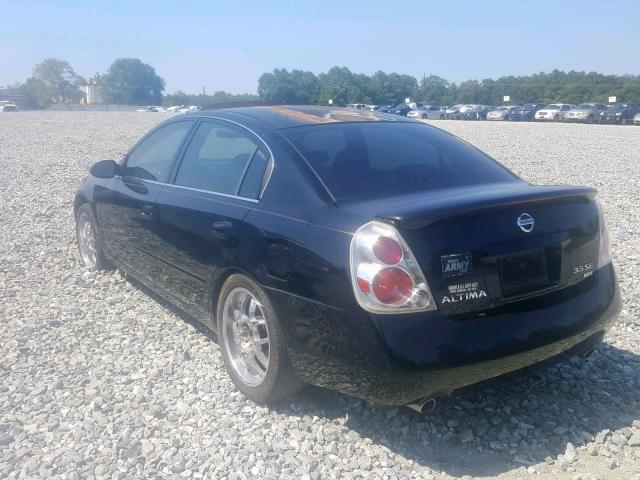 1N4BL11D16N365019 - 2006 NISSAN ALTIMA SE BLACK photo 3