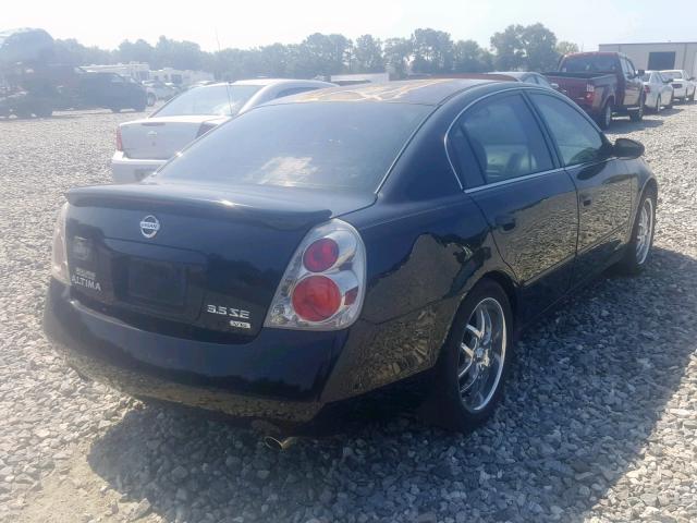 1N4BL11D16N365019 - 2006 NISSAN ALTIMA SE BLACK photo 4