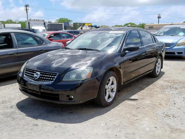 1N4BL11D86N351487 - 2006 NISSAN ALTIMA SE BLACK photo 2