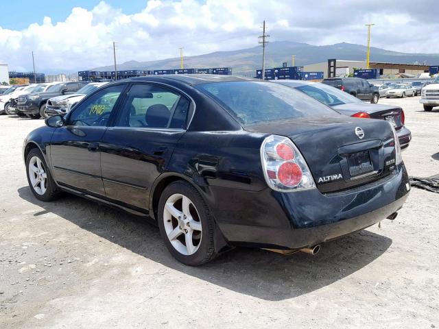 1N4BL11D86N351487 - 2006 NISSAN ALTIMA SE BLACK photo 3