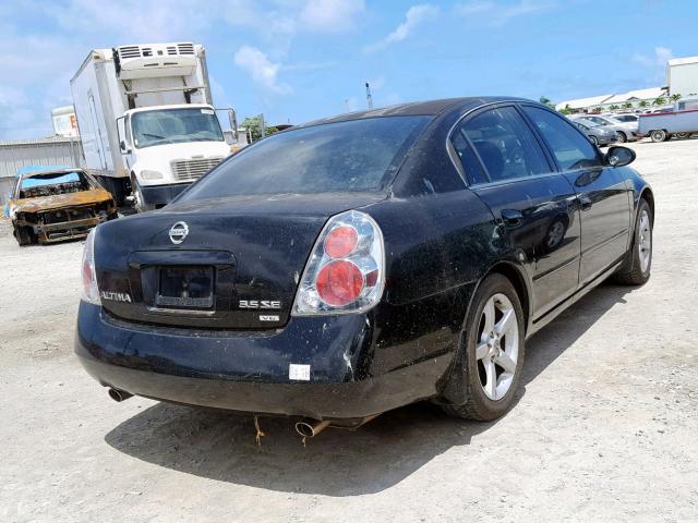 1N4BL11D86N351487 - 2006 NISSAN ALTIMA SE BLACK photo 4