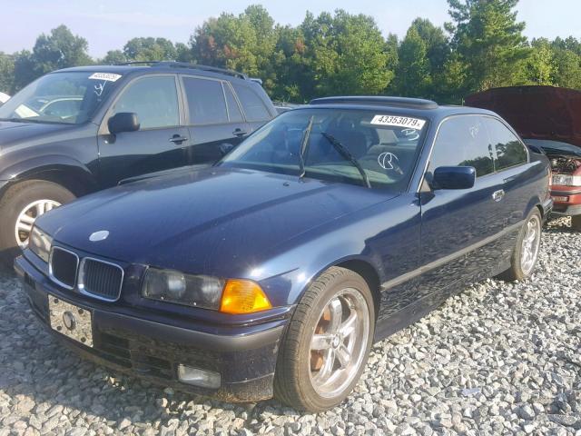 WBABR5314PJA05850 - 1993 BMW 318 IS BLUE photo 2