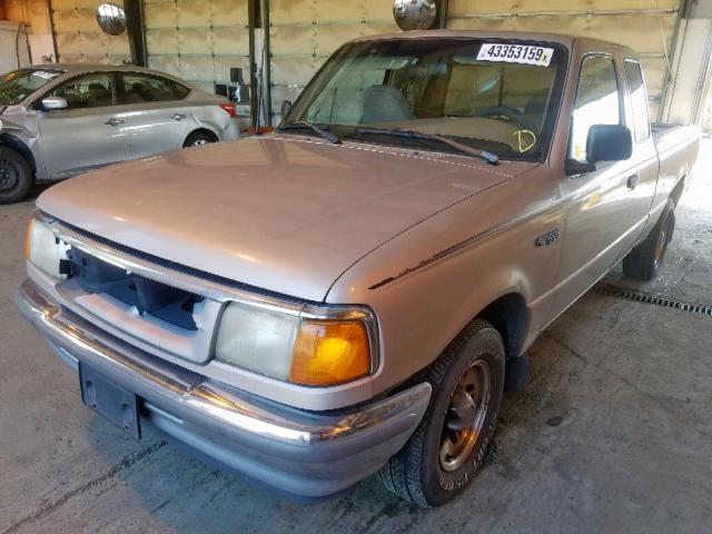 1FTCR14U9TPB13740 - 1996 FORD RANGER SUP TAN photo 2