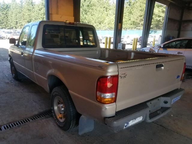 1FTCR14U9TPB13740 - 1996 FORD RANGER SUP TAN photo 3