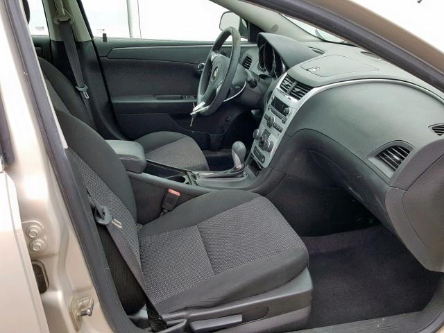 1G1ZC5EB0AF199595 - 2010 CHEVROLET MALIBU 1LT 金色 照片 5