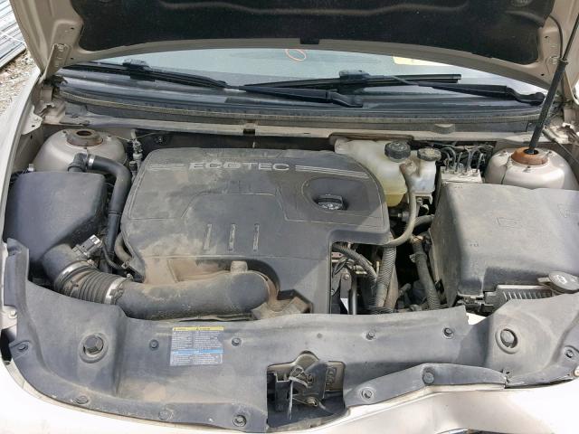 1G1ZC5EB0AF199595 - 2010 CHEVROLET MALIBU 1LT 金色 照片 7