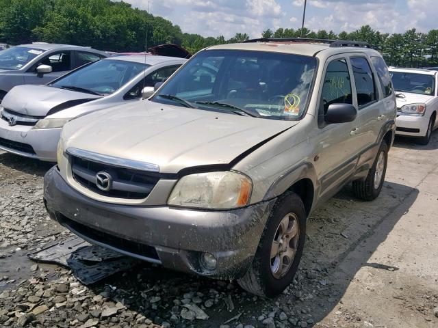 4F2CZ96153KM10132 - 2003 MAZDA TRIBUTE ES 棕色 照片 2