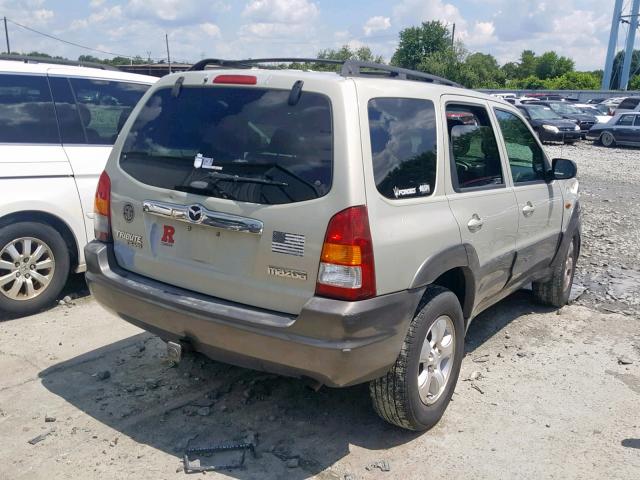 4F2CZ96153KM10132 - 2003 MAZDA TRIBUTE ES 棕色 照片 4
