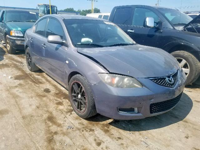 JM1BK12F871628127 - 2007 MAZDA 3 I GRAY photo 1