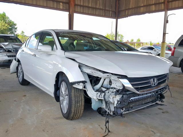 1HGCR2F8XFA062778 - 2015 HONDA ACCORD EXL WHITE photo 1