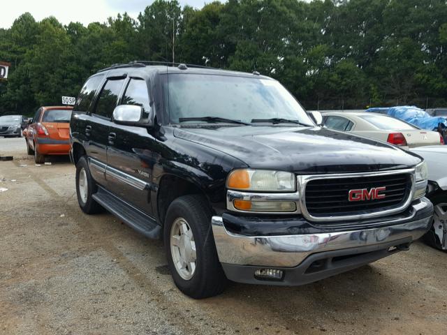 1GKEC13Z34R242865 - 2004 GMC YUKON BLACK photo 1