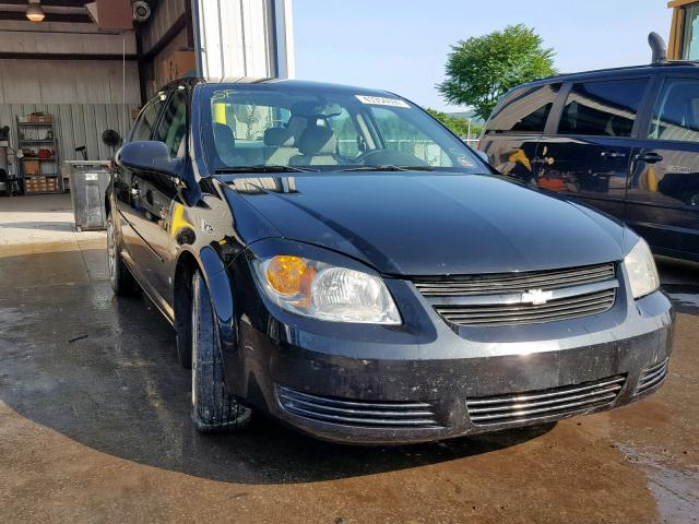 1G1AT58H297298969 - 2009 CHEVROLET COBALT LT BLACK photo 1