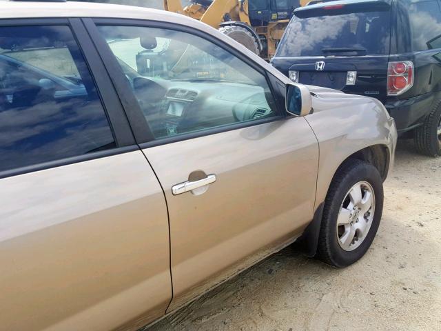 2HNYD18215H522443 - 2005 ACURA MDX TAN photo 9