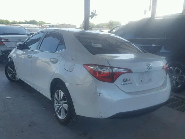 5YFBPRHE5EP018919 - 2014 TOYOTA COROLLA EC 白色 照片 3