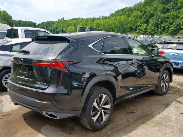 JTJBARBZ0J2158833 - 2018 LEXUS NX 300 BLACK photo 4