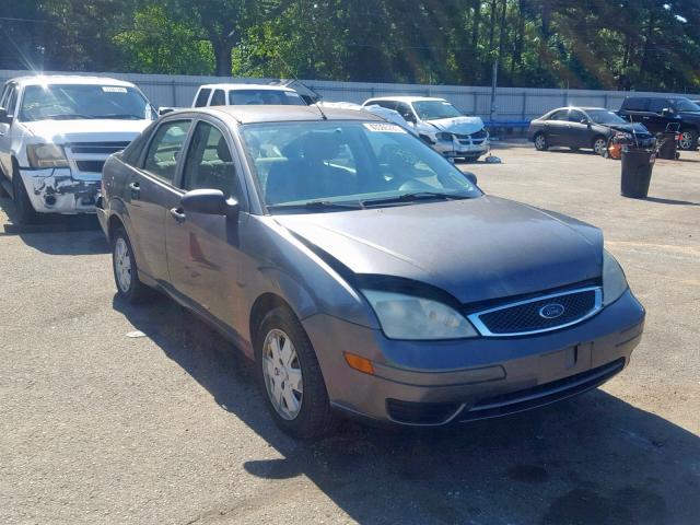 1FAFP34N87W170813 - 2007 FORD FOCUS ZX4 GRAY photo 1