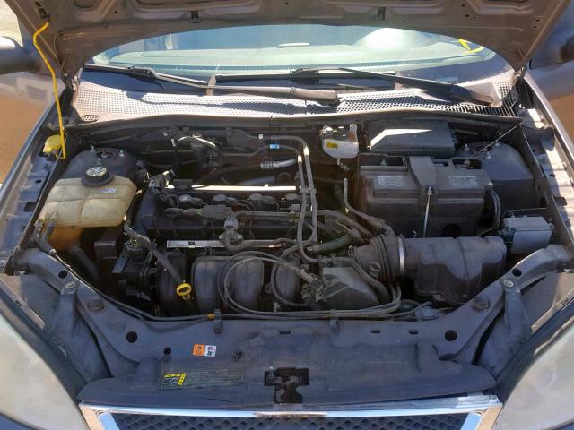1FAFP34N87W170813 - 2007 FORD FOCUS ZX4 GRAY photo 7