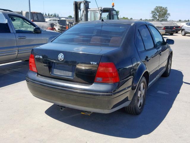 3VWSP29M51M043539 - 2001 VOLKSWAGEN JETTA GLS BLACK photo 4