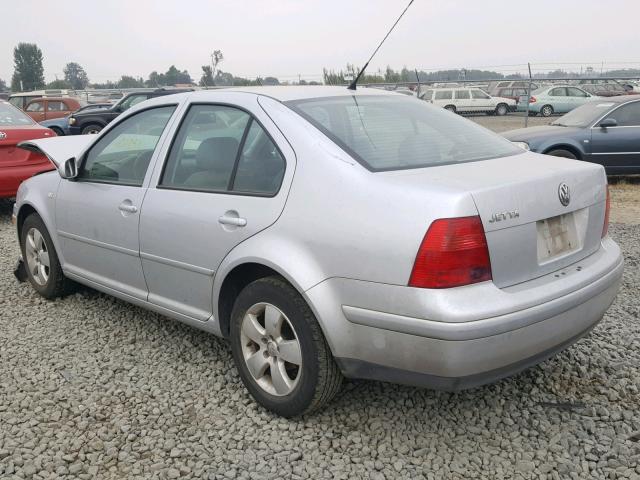 3VWSK69M23M060954 - 2003 VOLKSWAGEN JETTA GLS SILVER photo 3