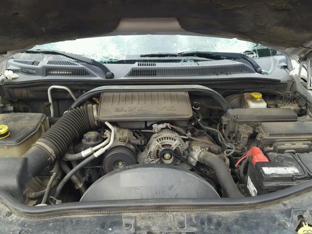 1J8HH48K97C599085 - 2007 JEEP COMMANDER SILVER photo 7