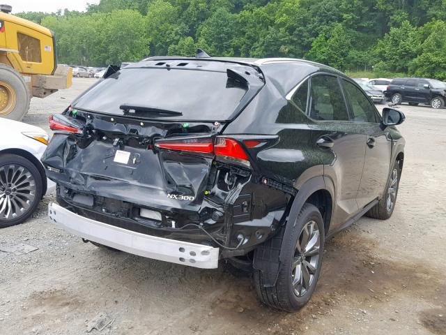 JTJYARBZXK2124409 - 2019 LEXUS NX 300 BLACK photo 4