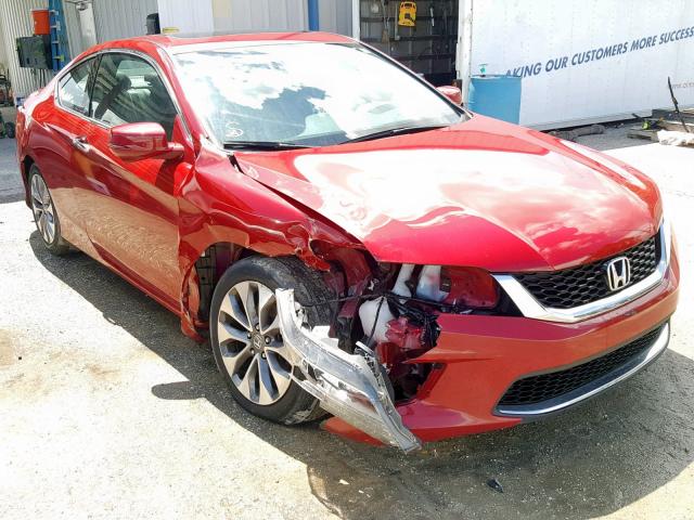 1HGCT1B84FA010385 - 2015 HONDA ACCORD EXL RED photo 1