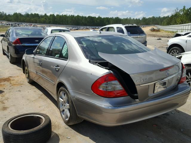 WDBUF56X57B093600 - 2007 MERCEDES-BENZ E 350 BROWN photo 3