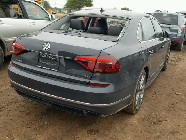1VWDT7A39HC000970 - 2017 VOLKSWAGEN PASSAT R-L GRAY photo 4
