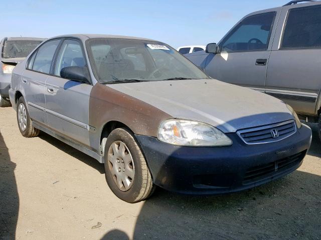 2HGEJ661XYH579531 - 2000 HONDA CIVIC BASE SILVER photo 1