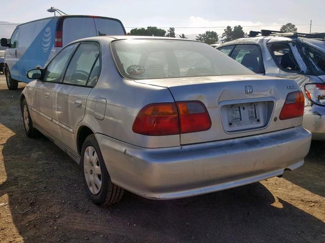 2HGEJ661XYH579531 - 2000 HONDA CIVIC BASE SILVER photo 3