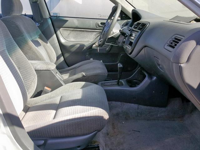 2HGEJ661XYH579531 - 2000 HONDA CIVIC BASE SILVER photo 5