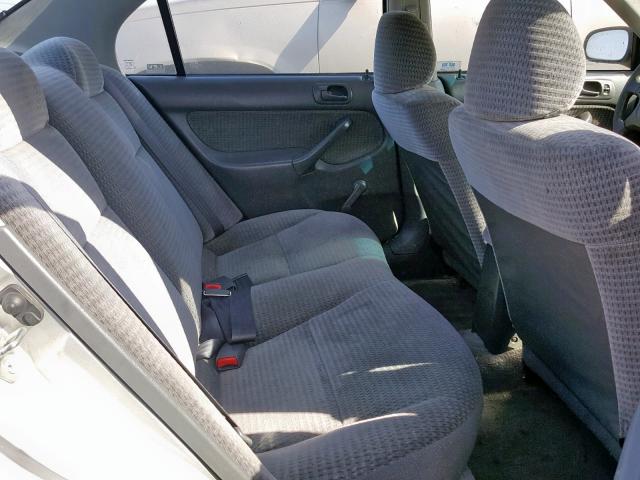 2HGEJ661XYH579531 - 2000 HONDA CIVIC BASE SILVER photo 6