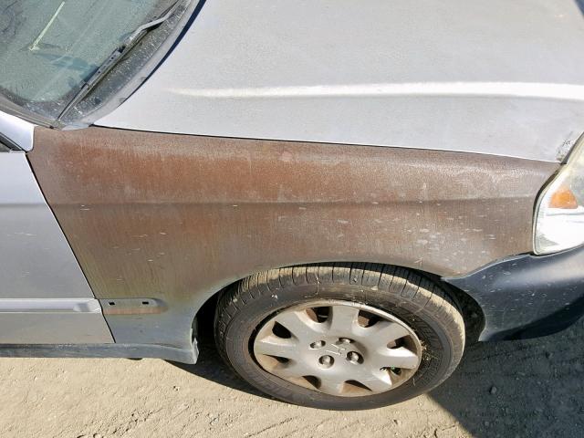2HGEJ661XYH579531 - 2000 HONDA CIVIC BASE SILVER photo 9