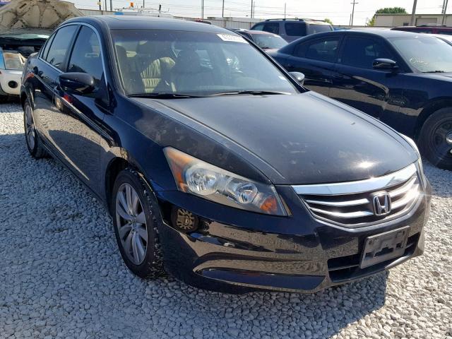 1HGCP2F86BA078301 - 2011 HONDA ACCORD EXL BLACK photo 1