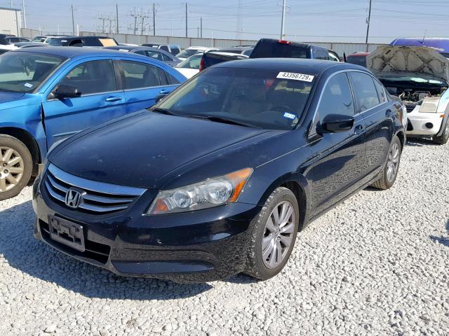 1HGCP2F86BA078301 - 2011 HONDA ACCORD EXL BLACK photo 2