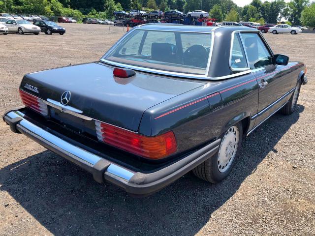 WDBBA48D8GA054699 - 1986 MERCEDES-BENZ 560 SL BLACK photo 6