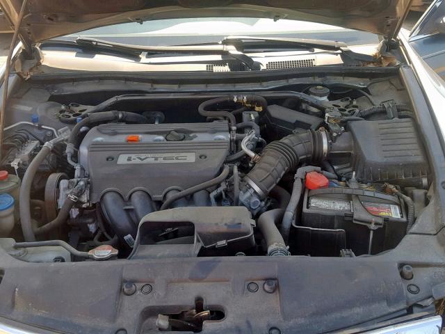 1HGCP26808A100561 - 2008 HONDA ACCORD EXL GRAY photo 7