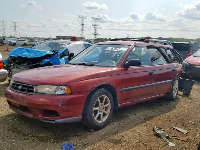 4S3BK4250W6308715 - 1998 SUBARU LEGACY BRI SILVER photo 2