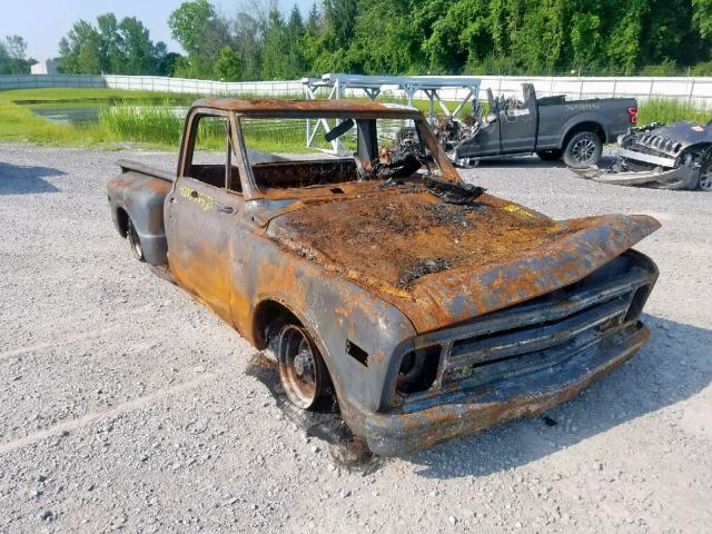 CS148F110116 - 1968 CHEVROLET C-10 SILVER photo 1