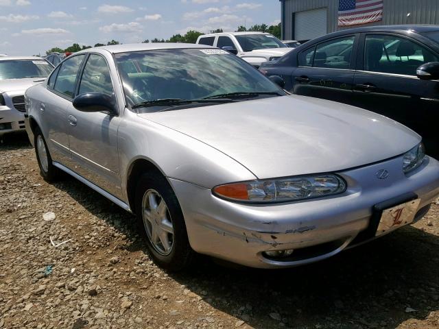 1G3NL52F03C222603 - 2003 OLDSMOBILE ALERO GL SILVER photo 1