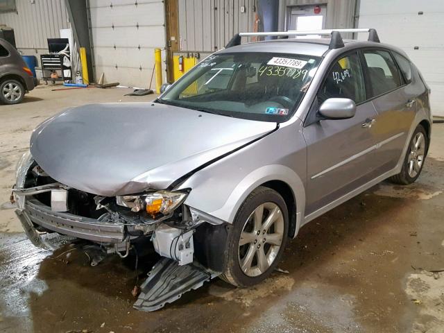 JF1GH63659H821559 - 2009 SUBARU IMPREZA OU SILVER photo 2